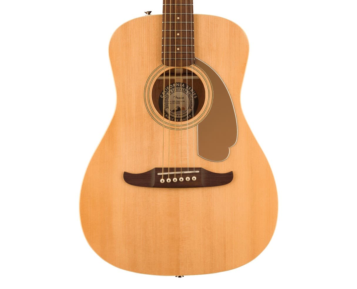 Used Fender Malibu Player A/E Guitar - Natural w/ Walnut FB