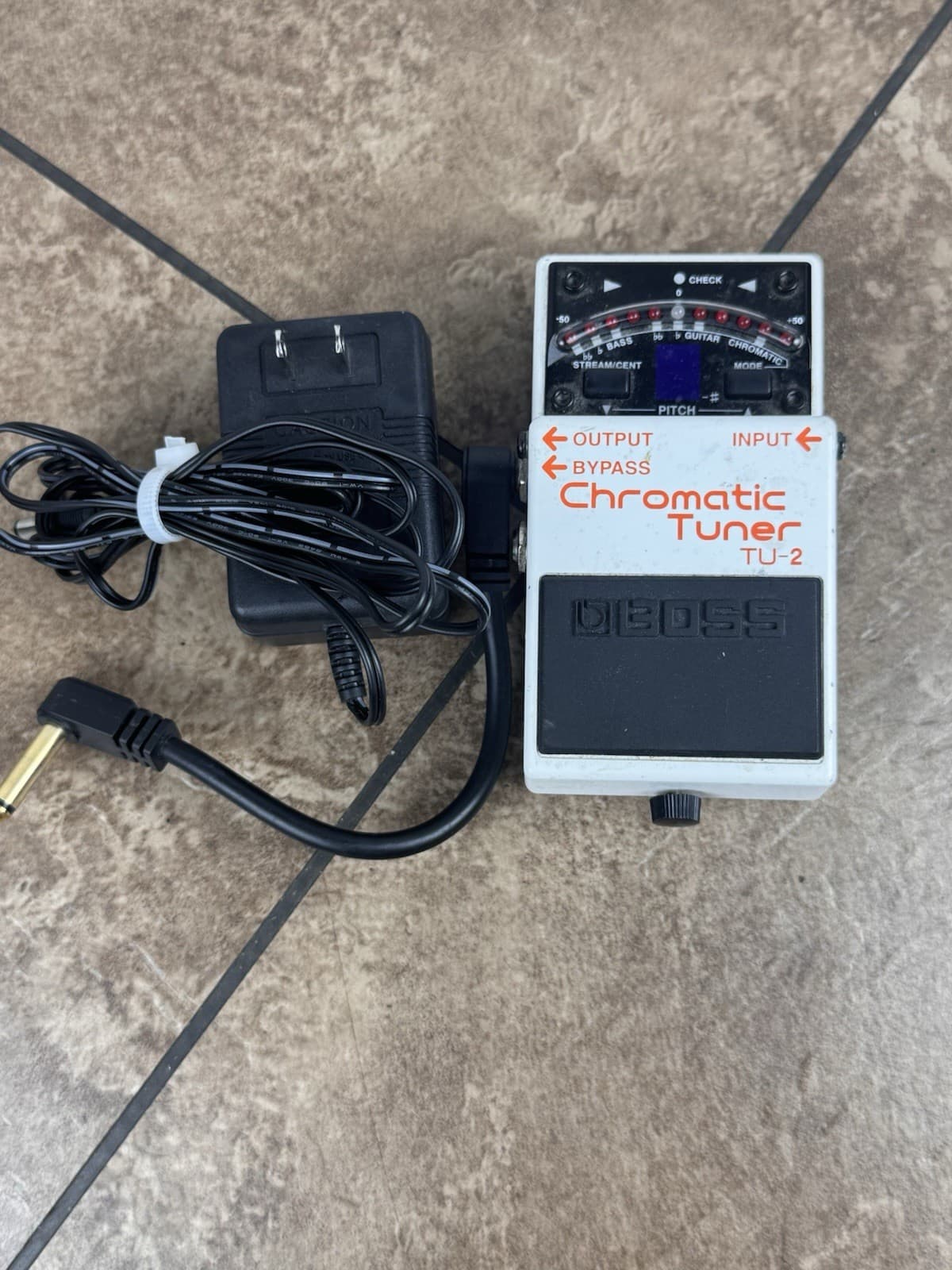 BOSS TU-2 Chromatic Tuner Pedal Guitar Effect Compact Classic Model