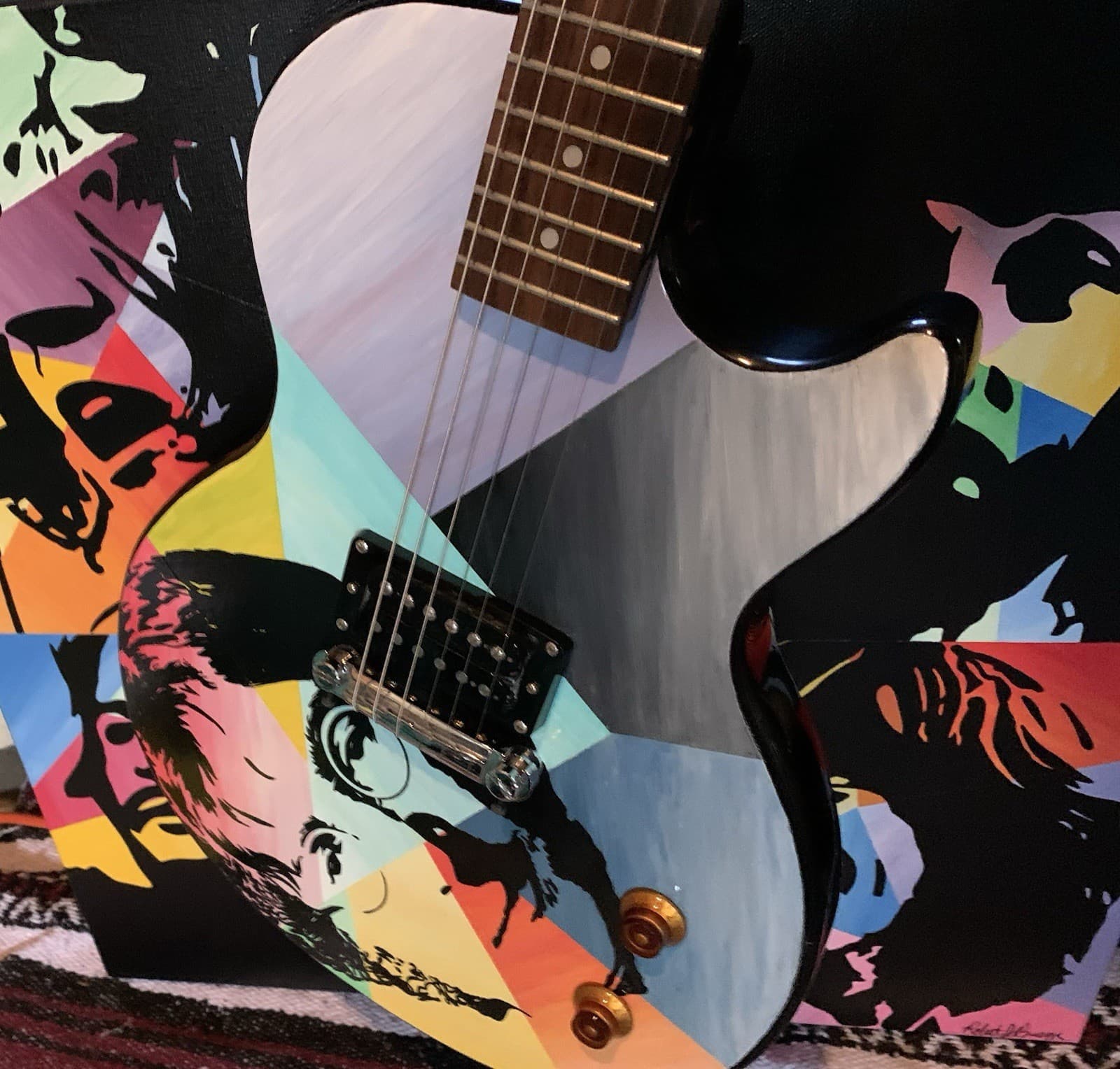 John Lennon Epiphone by Gibson les paul junior guitar Custom Special Vintage Jr