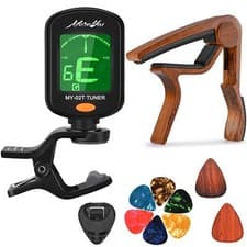 Guitar Picks Guitar Capo Acoustic Guitar Accessories Trigger Capo With Free G...
