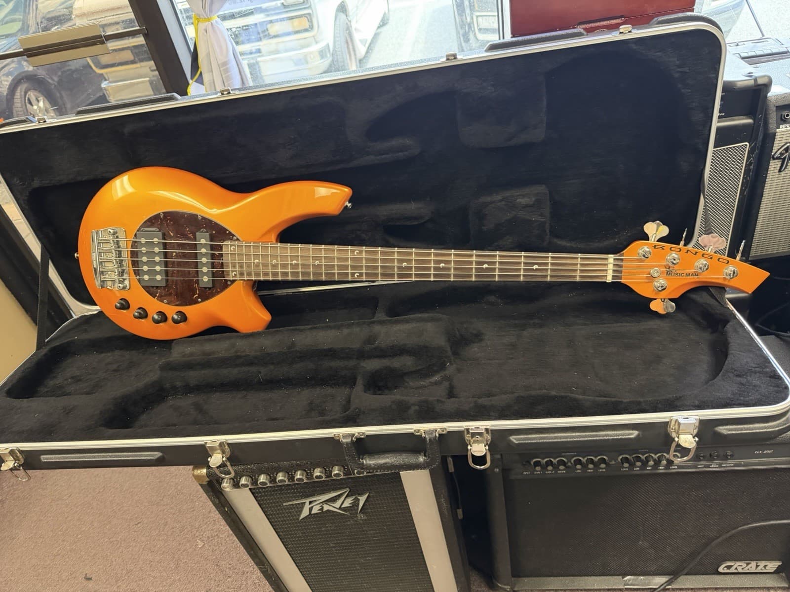 Music man Bongo 5 String Bass Guitar