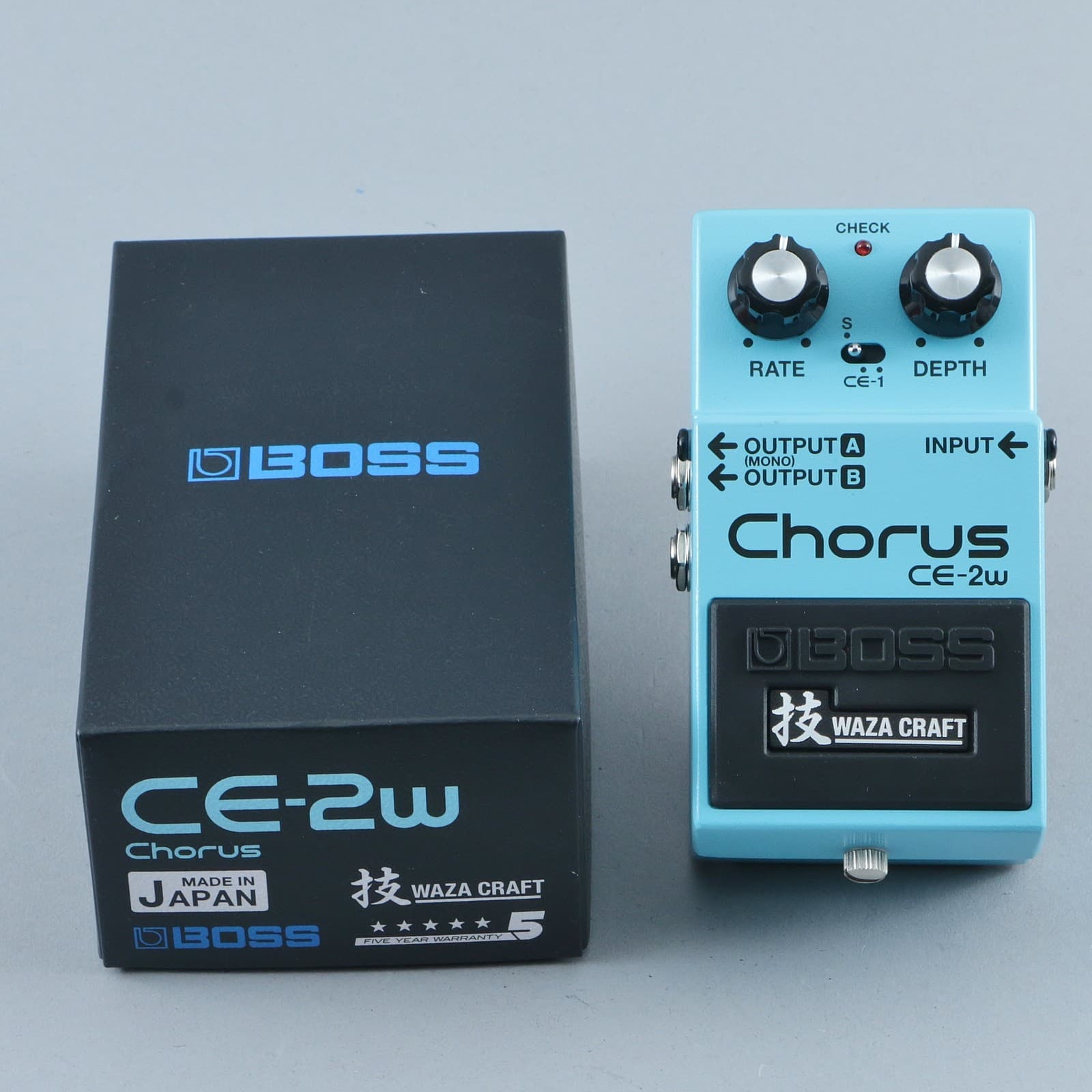 Boss CE-2w Waza Craft Chorus Guitar Effects Pedal P-30511