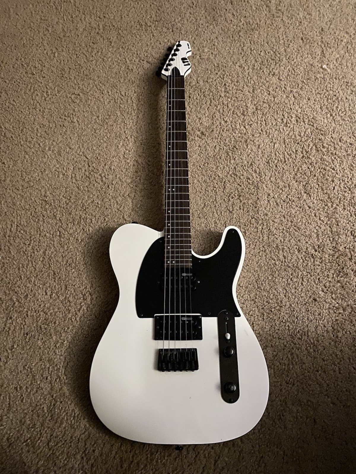 ESP Ltd Te2000 Telecaster White Beautiful Guitar Very Good Condition.