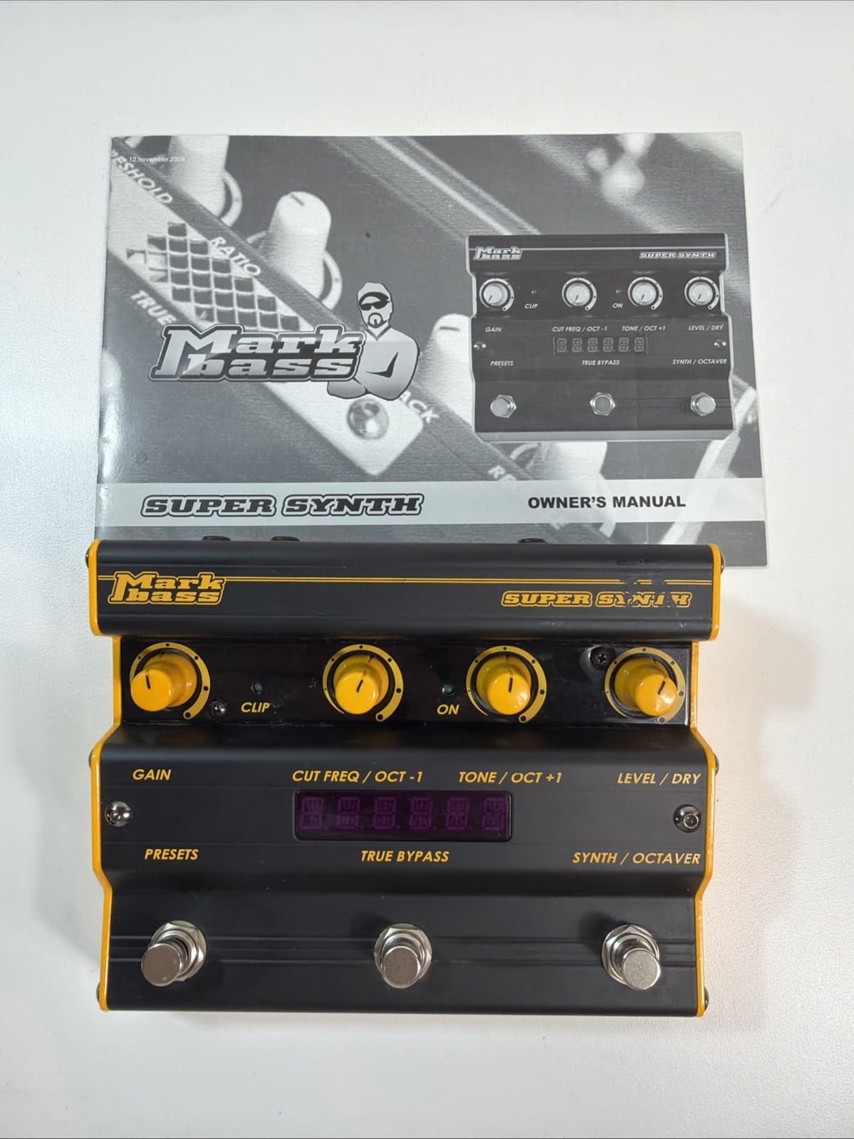 Markbass Compressore bass guitar pedal 2013 with box For Parts