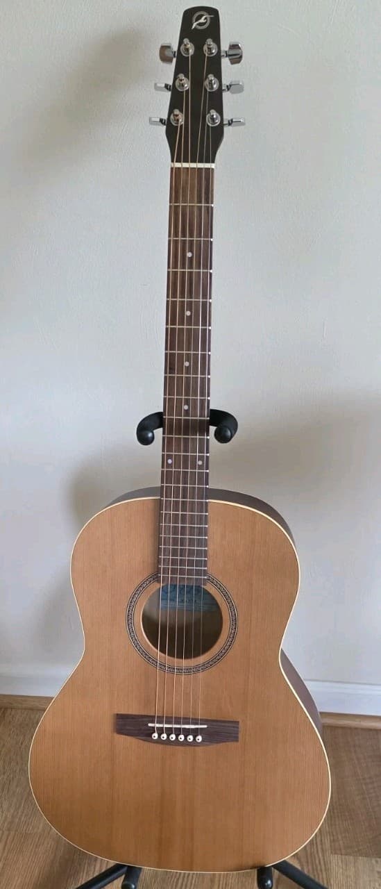 1999 Seagull S6+ Folk Acoustic Guitar With Deluxe Hard Case