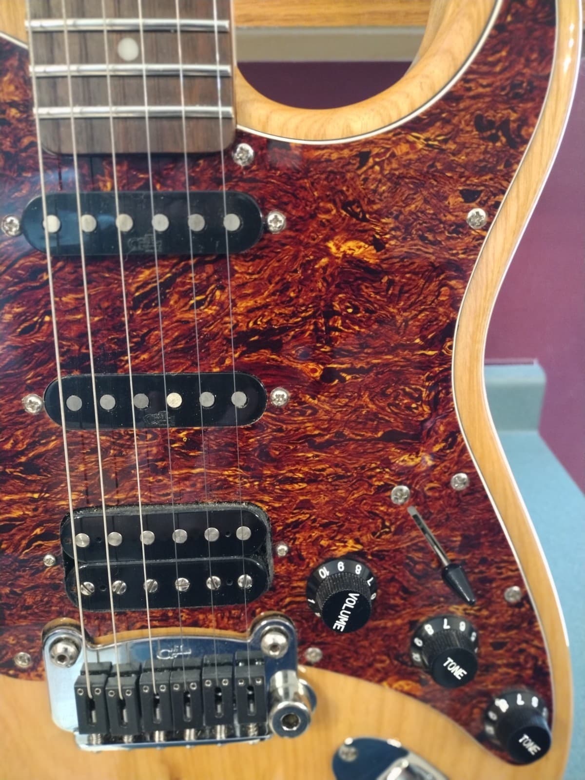 G&L Tribute Legacy 6 String Electric Guitar - Swamp Ash Natural Finish Soft Case