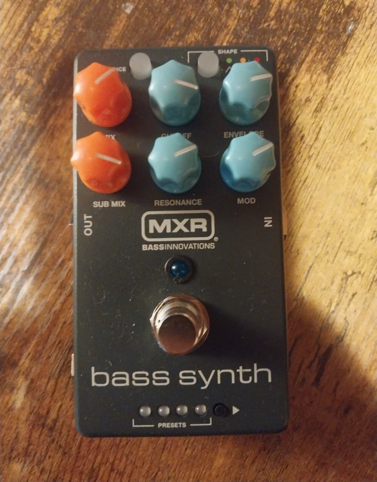 MXR Bass Synth Digital Synthesizer Effects Pedal for Bass Guitar