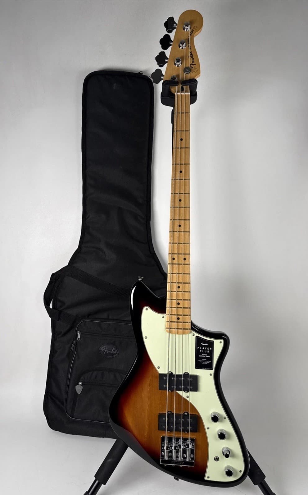 Fender Meteora Player Plus Bass Guitar w/ Fender Gig Bag MIM