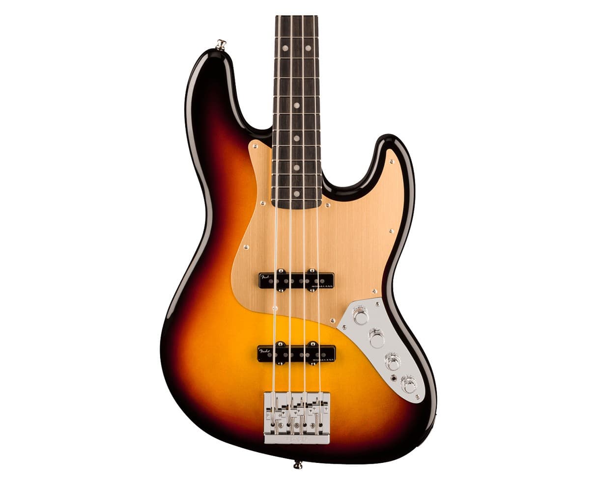 Used Fender American Ultra II Jazz Bass - Ultraburst w/Ebony FB