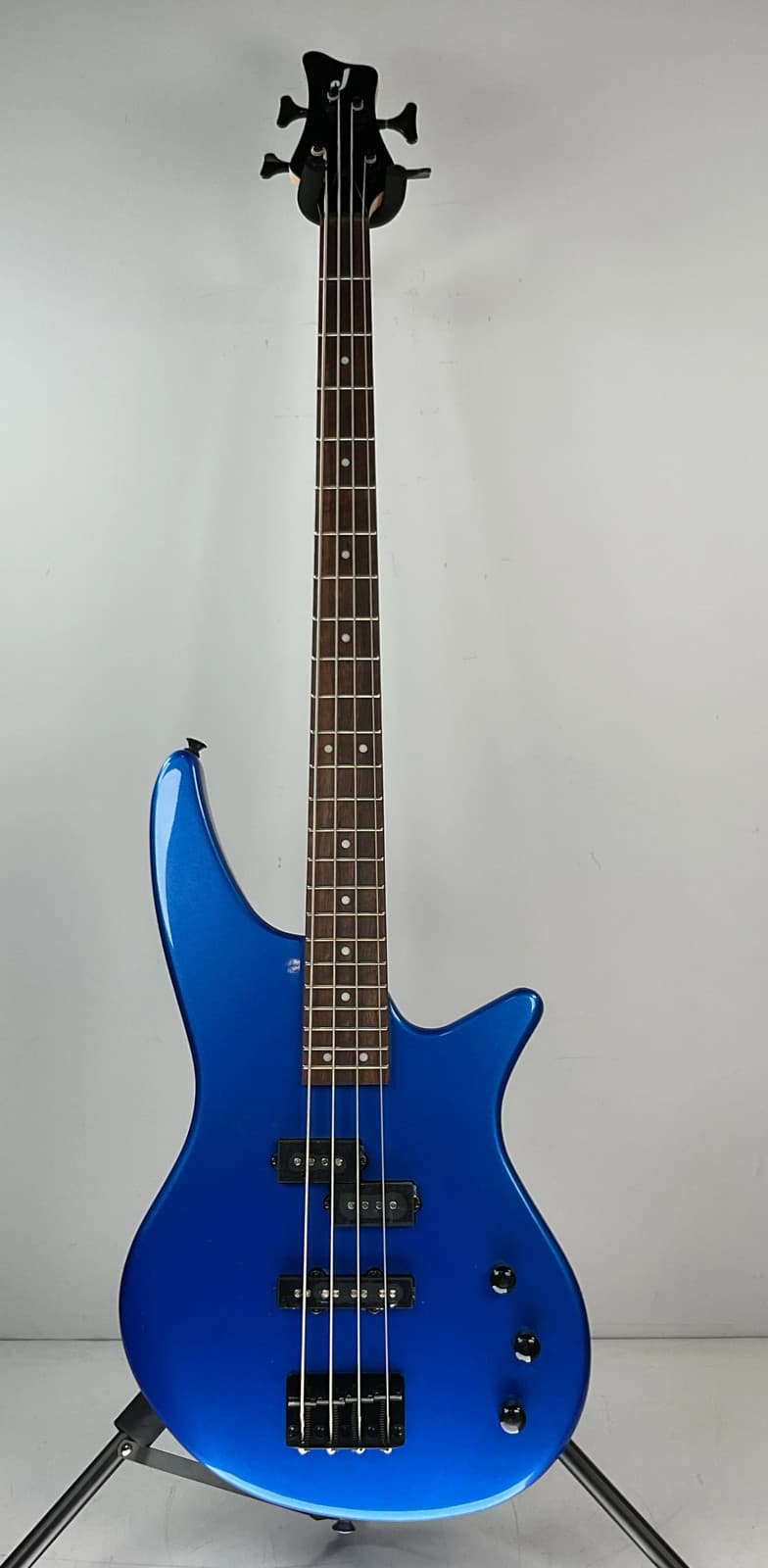 Jackson Spectra JS2 Electric Solidbody Bass Guitar - Metallic Blue