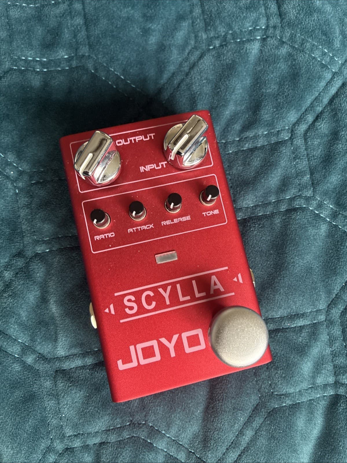 JOYO Bass Guitar Compressor Effect Pedal with Low Noise High Dynamic Control