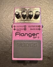 BOSS BF-3 Digital Flanger Effects Pedal for Electric Guitar & Bass