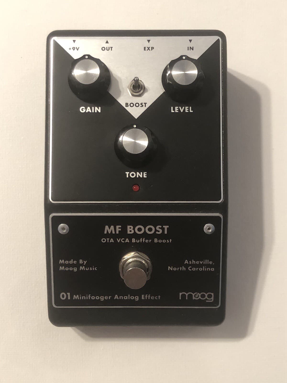 Moog Minifooger MF-Boost V2 Guitar Effects Pedal