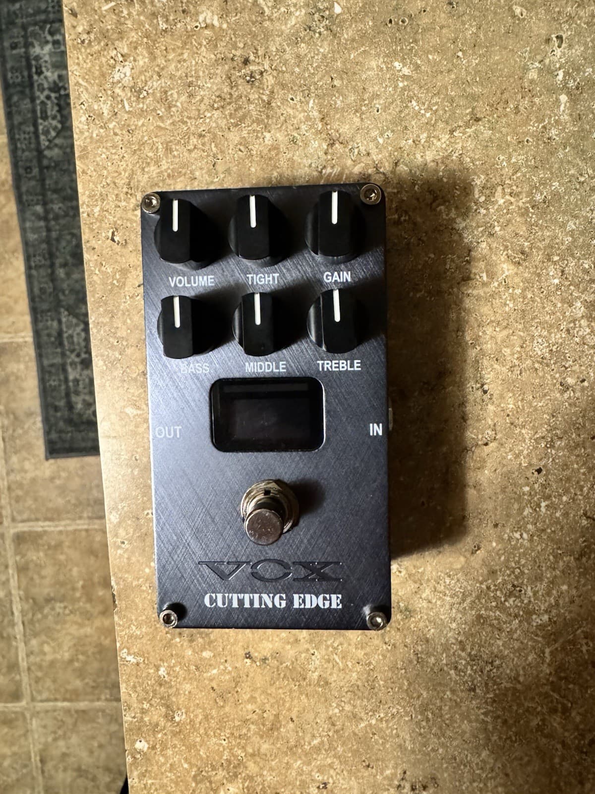 VOX Cutting Edge Guitar Distortion Preamp Pedal – Nutube High Gain – Tested
