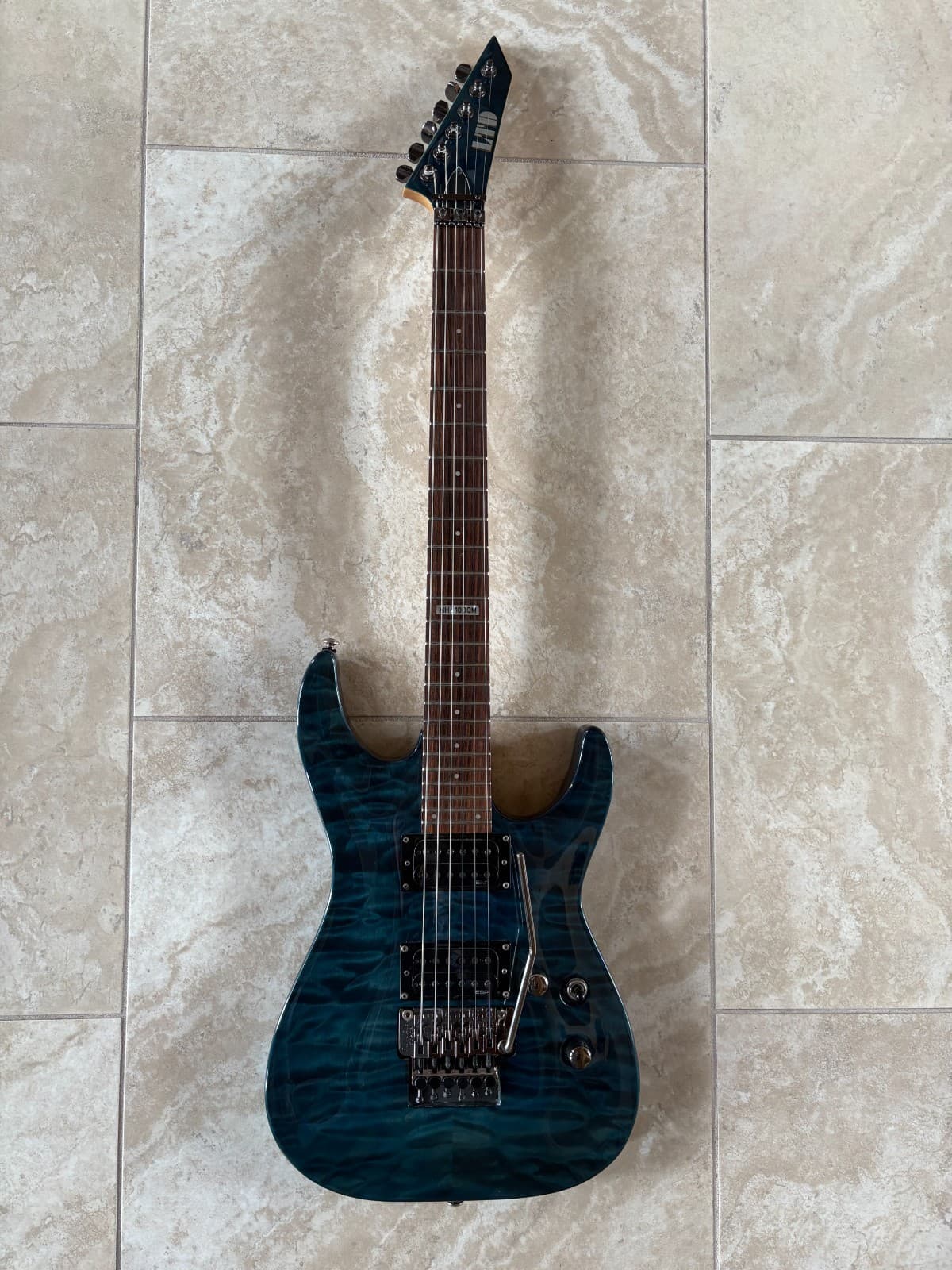 ESP LTD MH-100QM w/FLOYD ROSE SPECIAL, EXCELLENT CONDITION