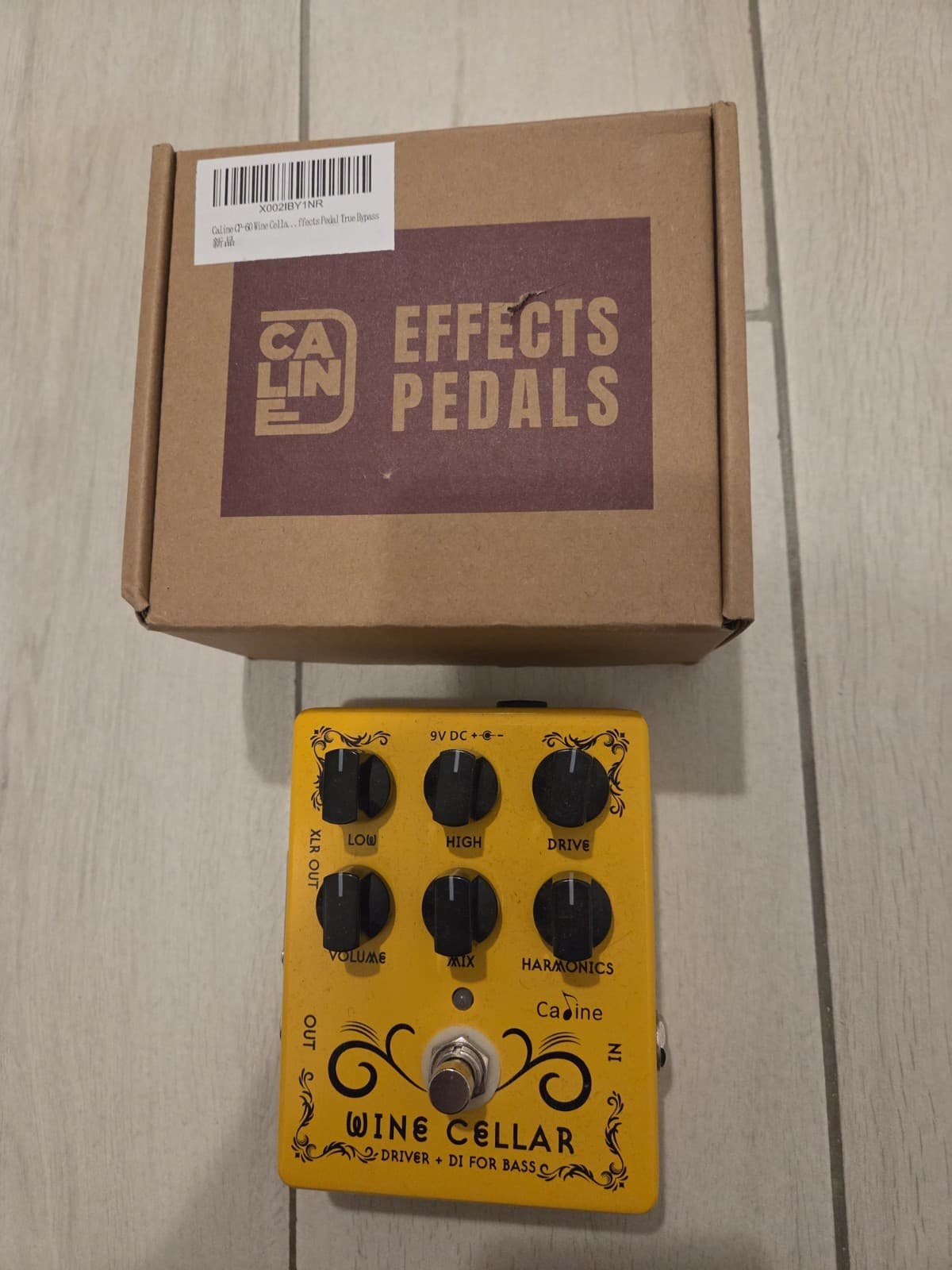 Caline CP-60 Wine Cellar Bass Driver Guitar Effects Pedal True Bypass