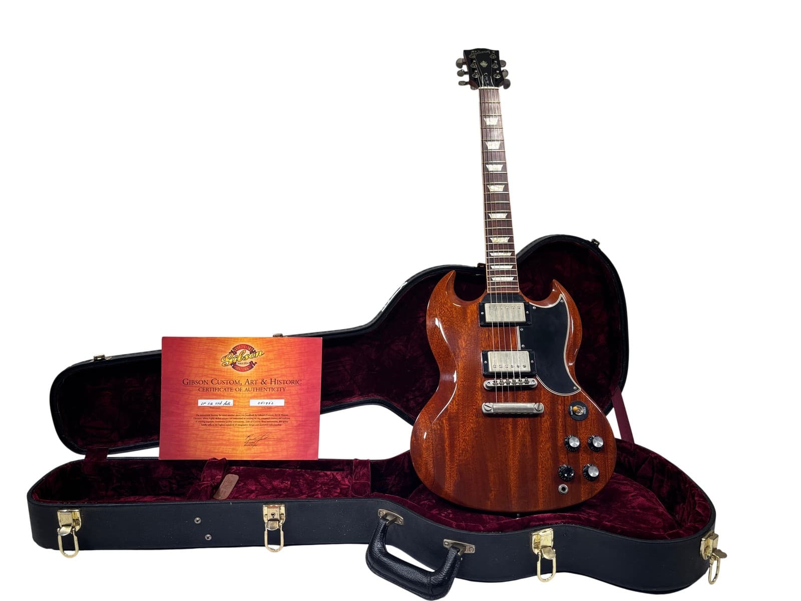 Gibson LP SG std Auth Les Paul/SG Custom '61 Custom Shop Reissue Electric Guitar