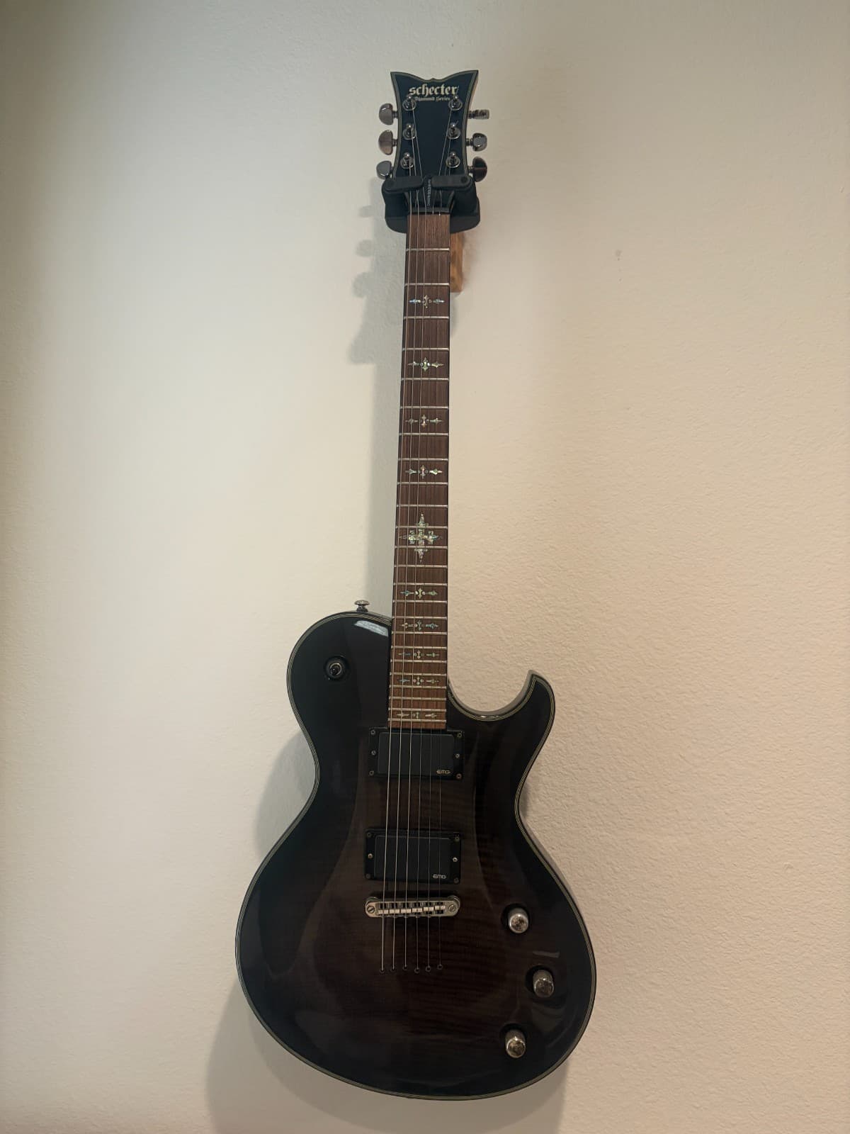 Schecter Damien Elite Solo-6 - Metallic Black