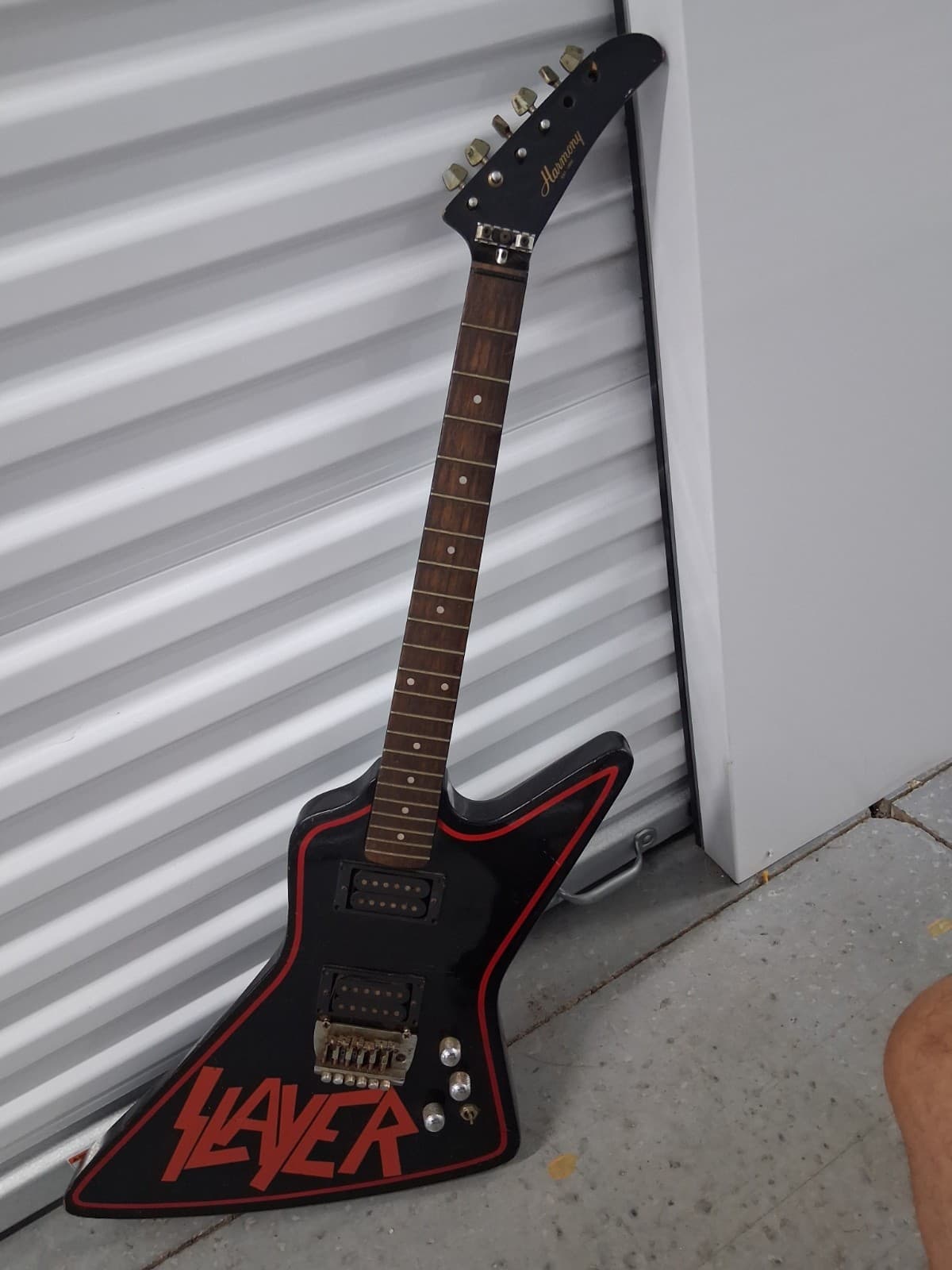 Rare Vintage Harmony H18 OR H19 Explorer Guitar Project Working