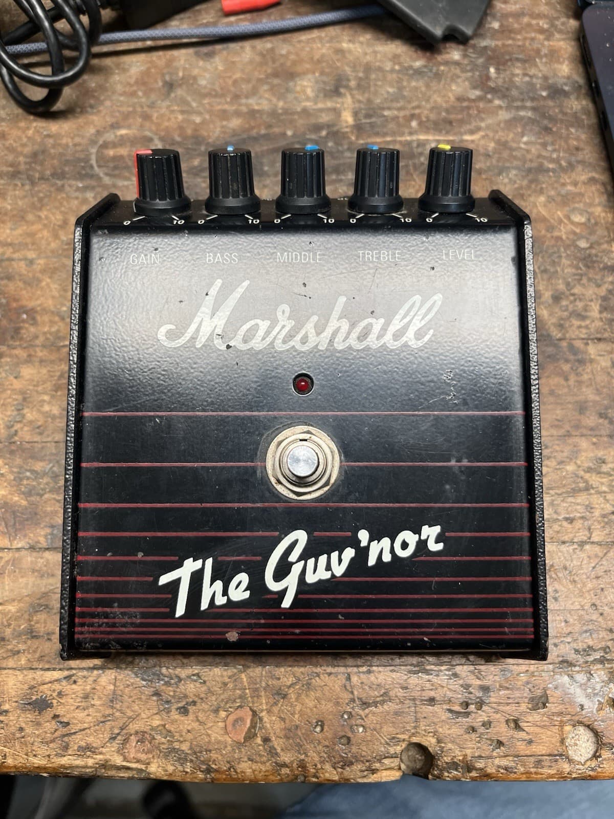 Used Marshall The Guv’nor Guitars Effects Pedal