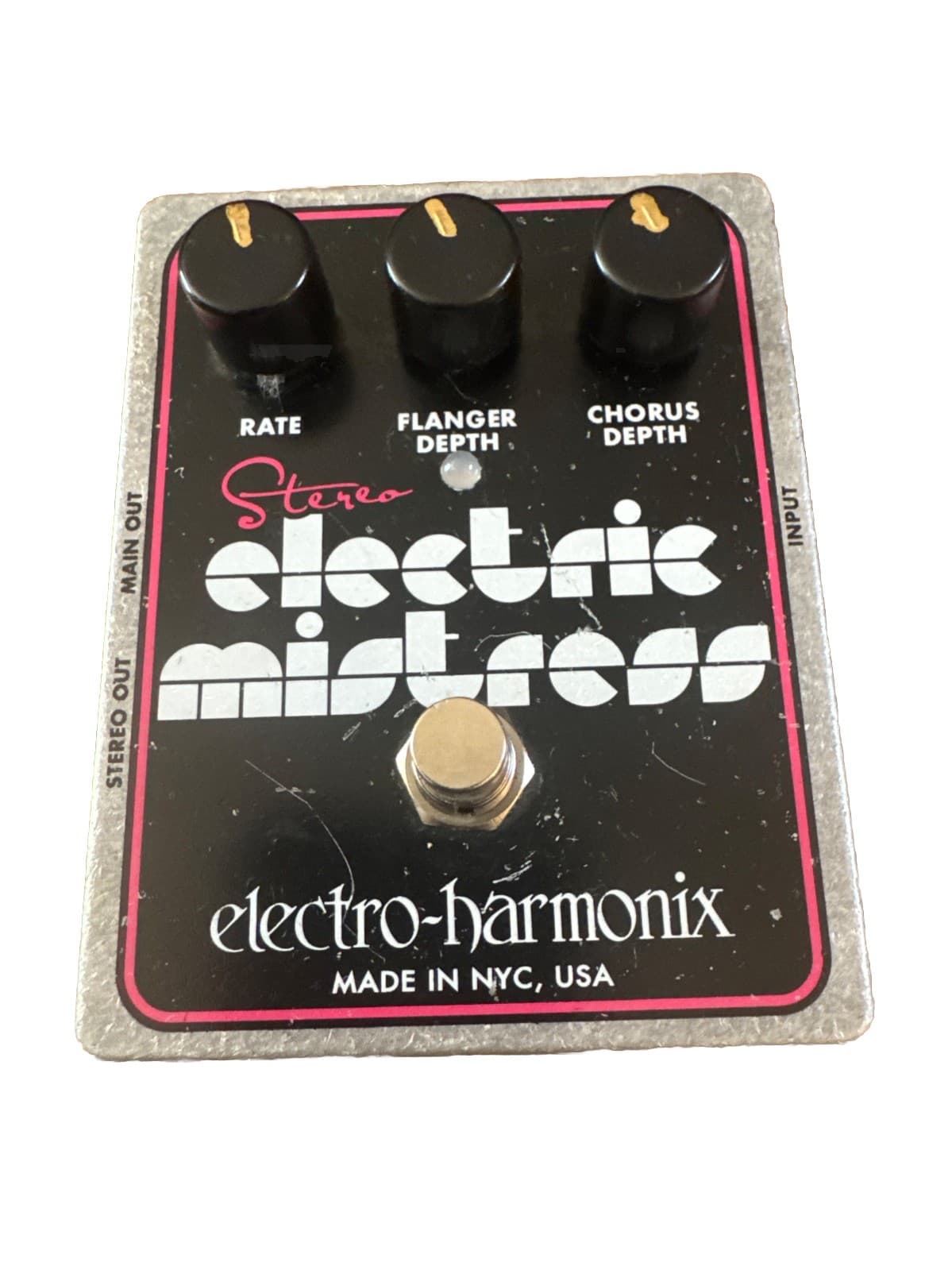 Electro-Harmonix Stereo Electric Mistress Flanger Guitar Effect Pedal
