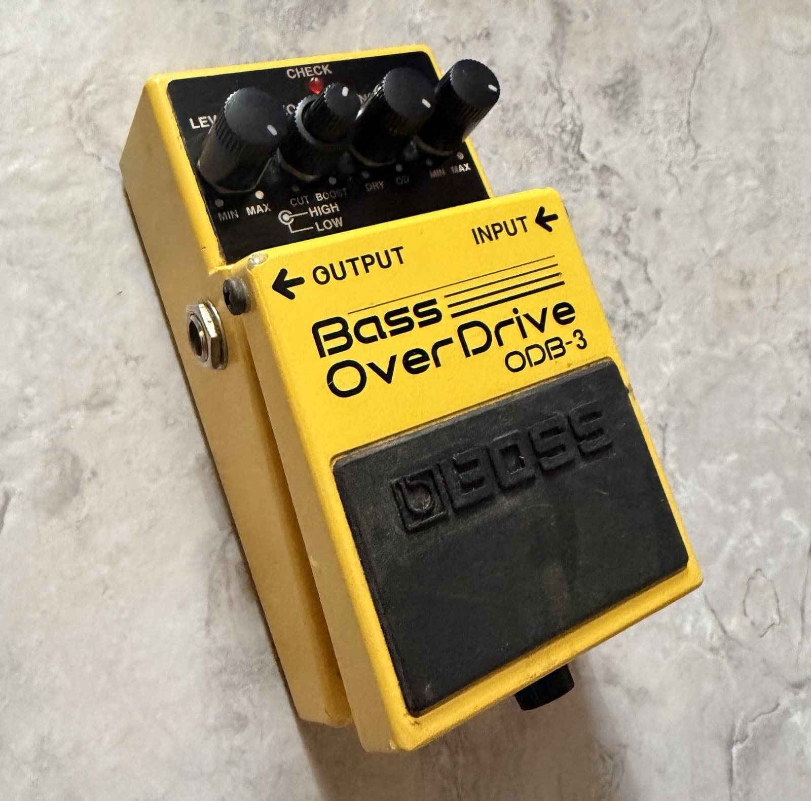 Boss Bass Overdrive ODB-3 Guitar Effects Pedal - WORKS!