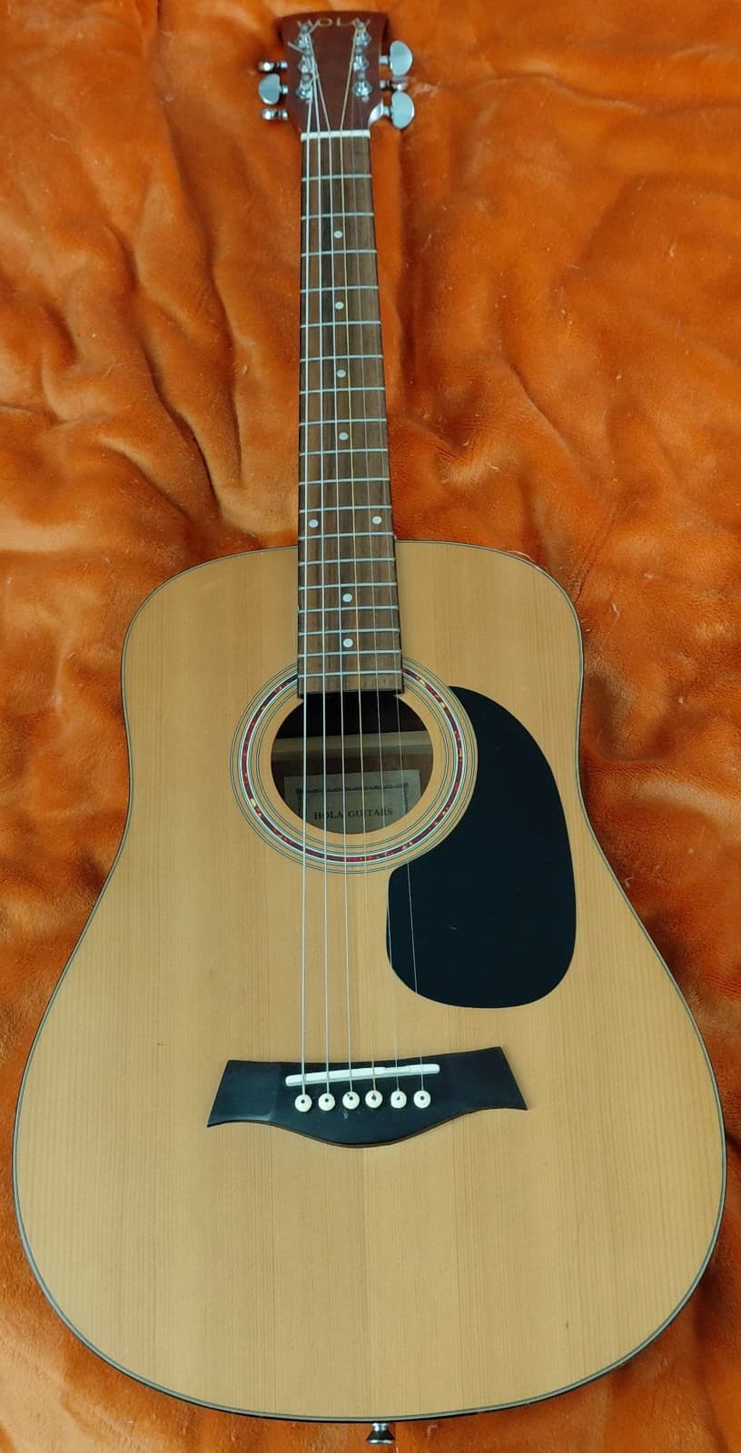 Hola! 3/4 size Mini Acoustic Dreadnaught - great kid/beginner gtr, sounds great!