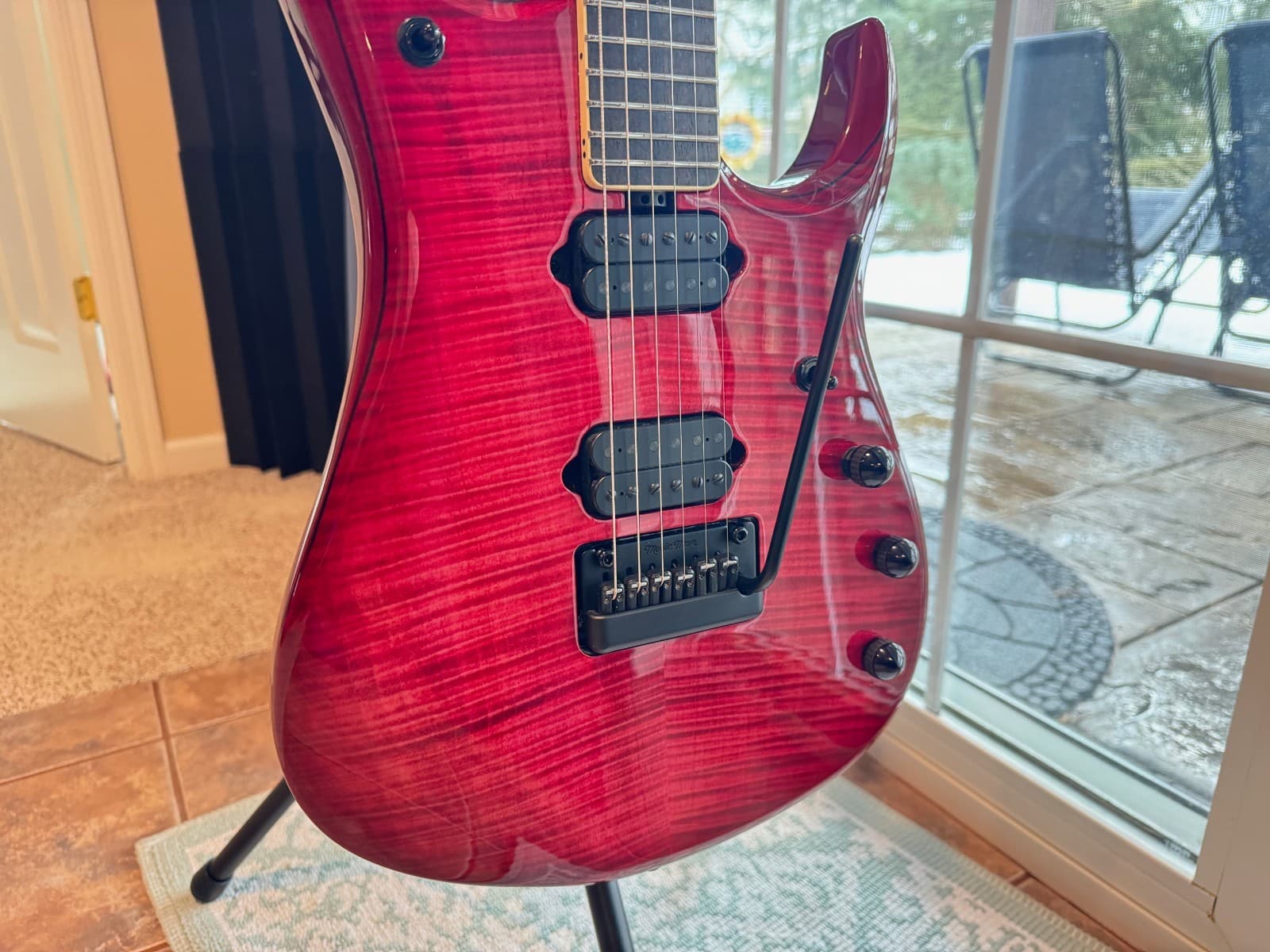 Ernie Ball Music Man JP-15 Paradise Pink (Red) BFR