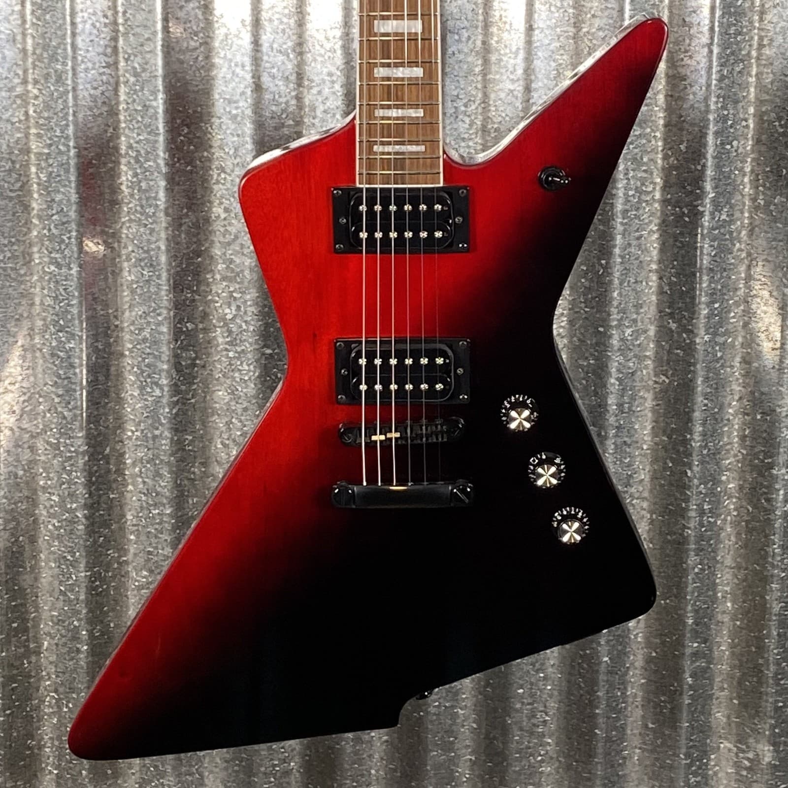 Westcreek Guitars Revenge Explorer Style Gradient Red #0021 Used