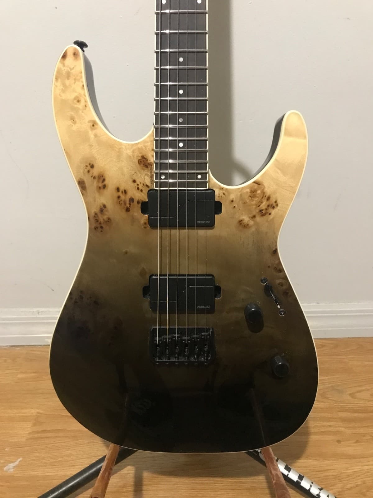 ESP LTD M-1000HT M Series Electric Guitar - Black Fade