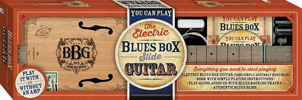 Hinkler Electric Blues Box Fretless Slide Guitar Unassembled