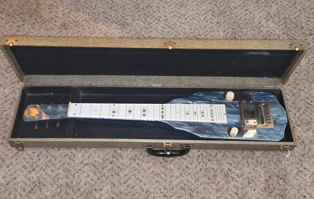 Vintage 1950's Bronson Singing Electric Lap Steel Guitar Project - PLEASE READ
