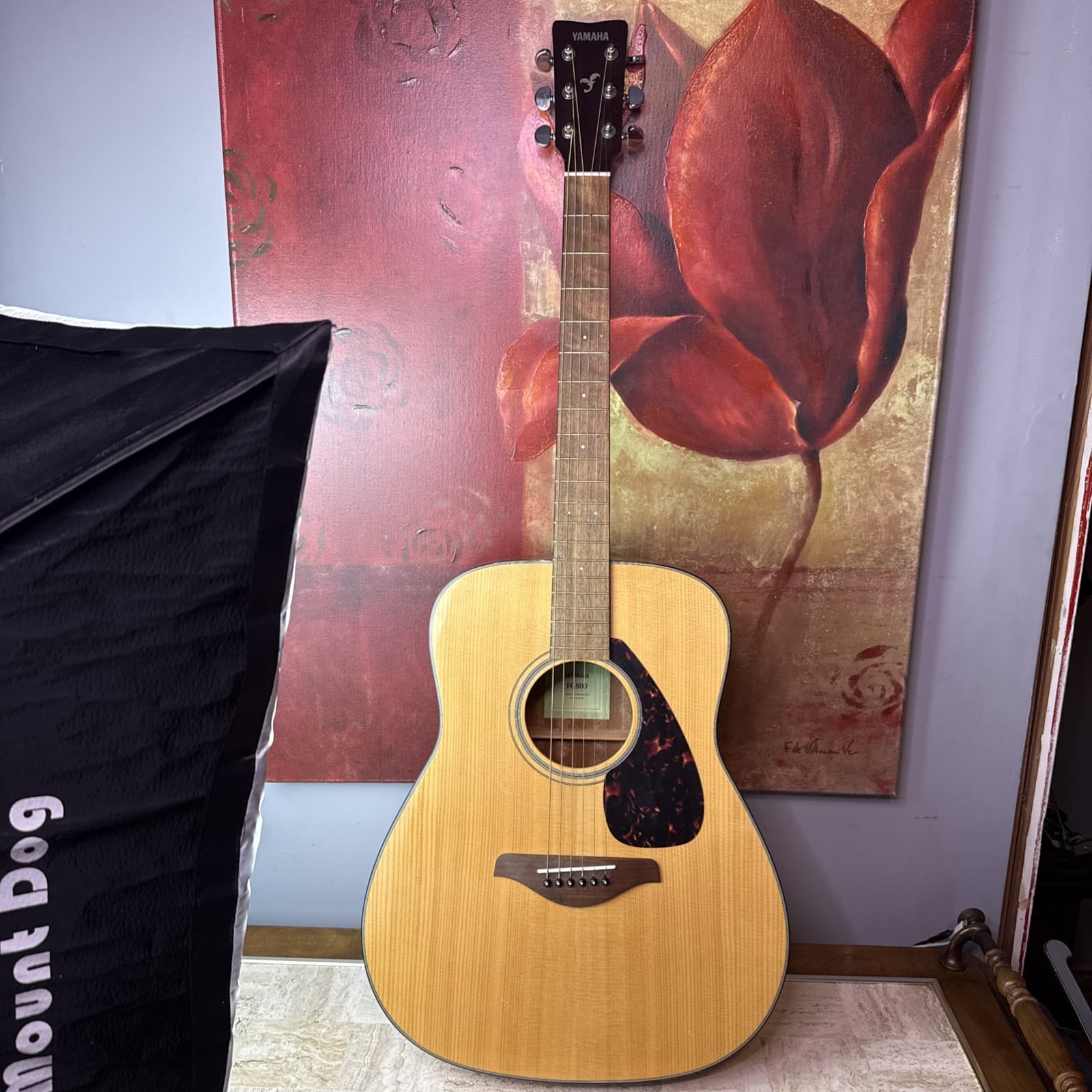 Yamaha FG800J Steel String Acoustic Guitar - Natural (very clean)