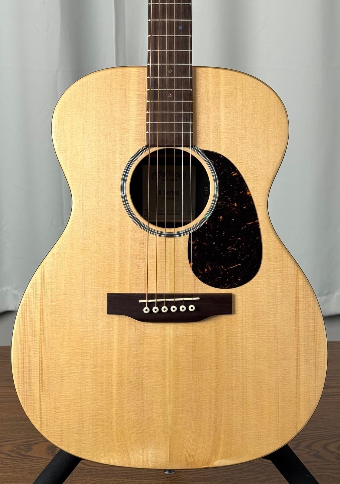 Martin 000-X2E Brazilian Acoustic Electric Guitar - Natural w/Gig Bag 2025