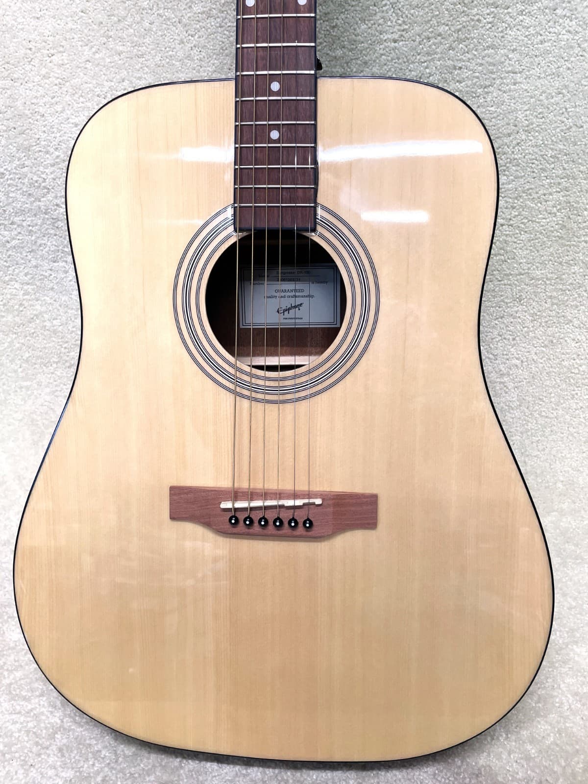 Epiphone DR-100 Acoustic Guitar NEW CONDITION Mfg 06-2024 PERFECT!