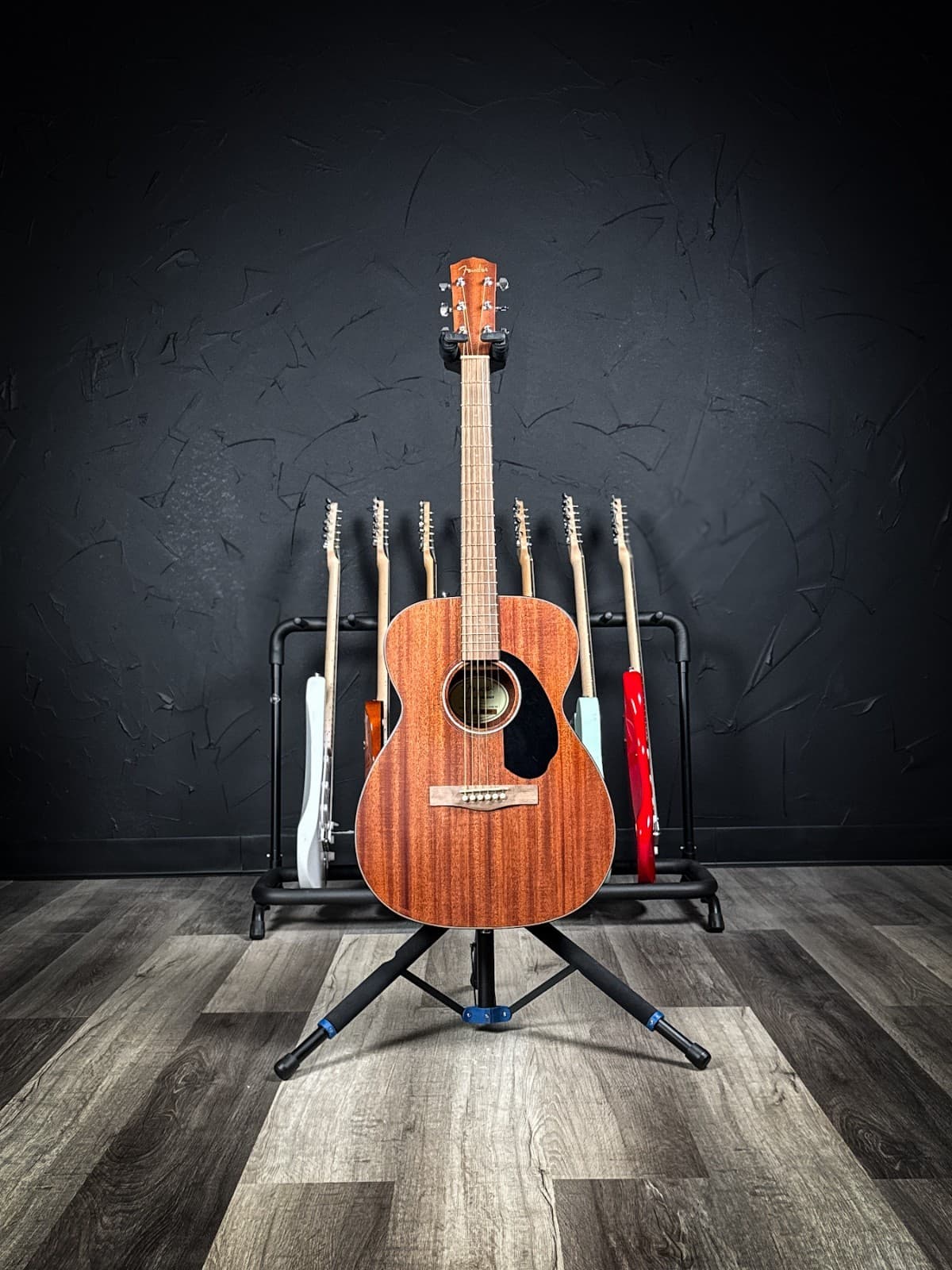 Fender CC-60S Concert Acoustic Guitar - Mahogany