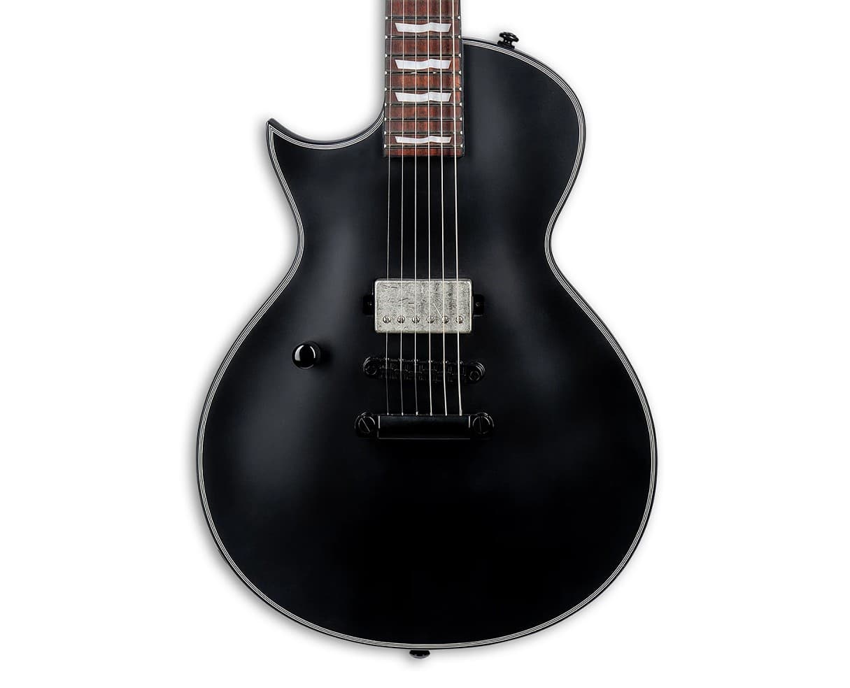 ESP LTD EC-201 Left Handed Electric Guitar - Black Satin - B-Stock