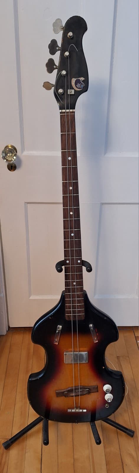 Vintage 1960s National Supro Violin Bass Please Read Description