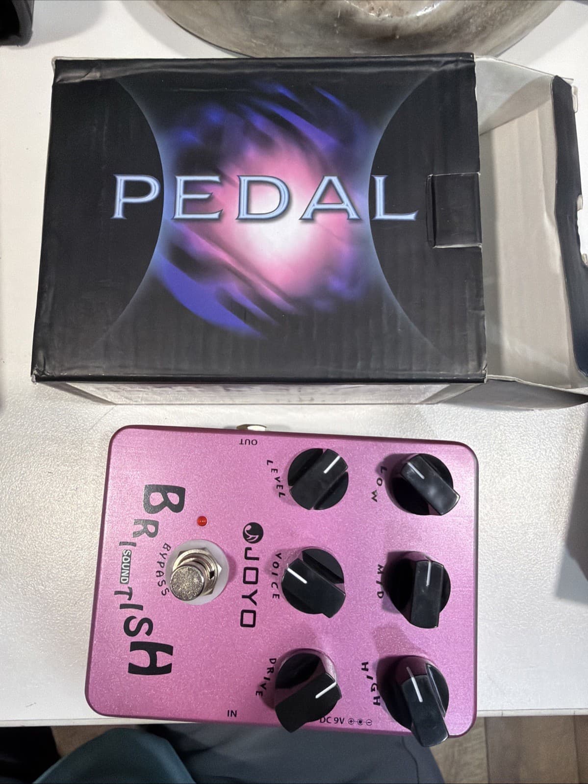 JOYO British Sound Vintage Overdrive Guitar Effect Pedal Marshall True Bypass