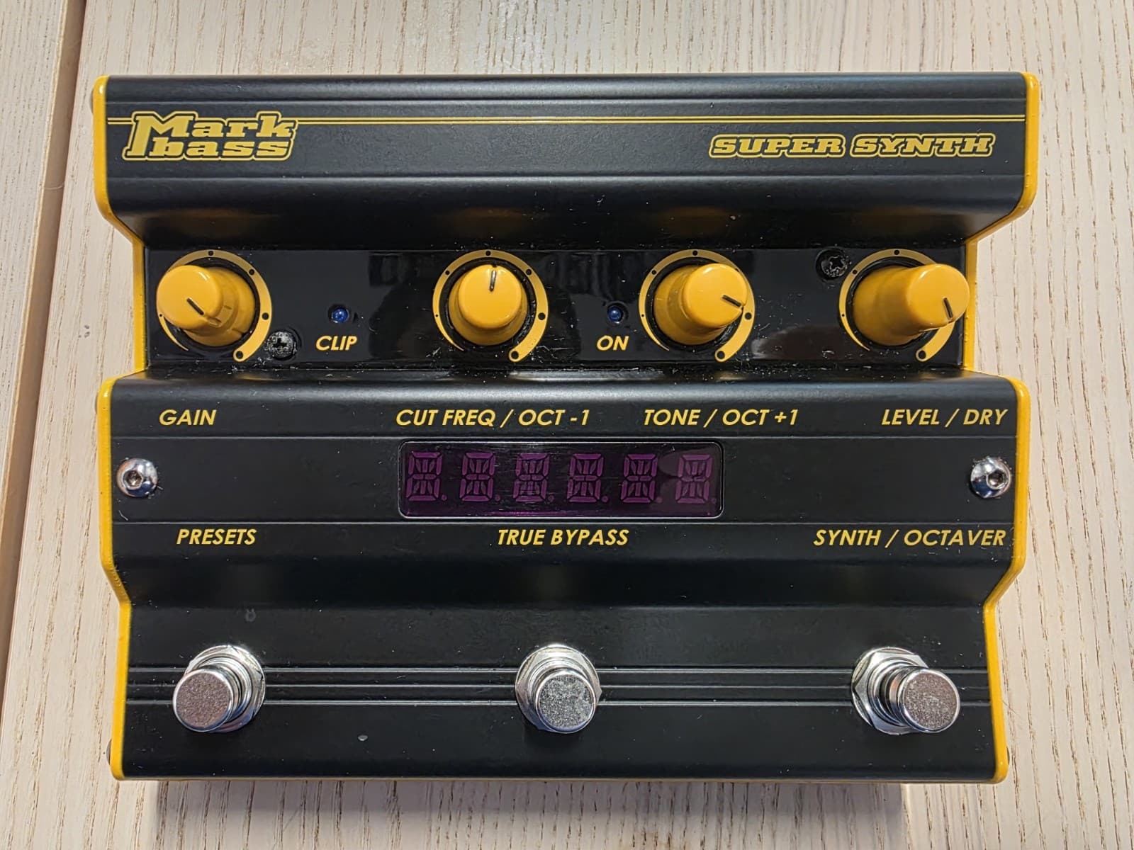 Markbass Super Synth Bass Guitar Effects Pedal
