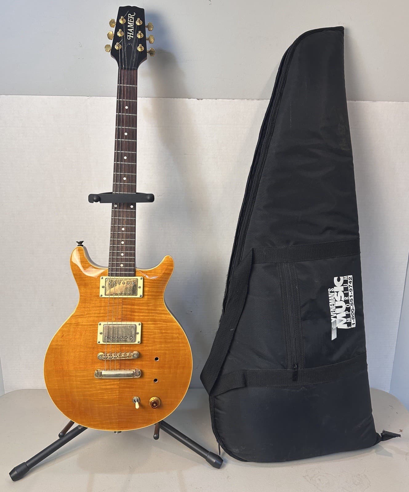 Vintage Hamer Electric Guitar 6-String with Duncan Designed Pick-up And Venemans
