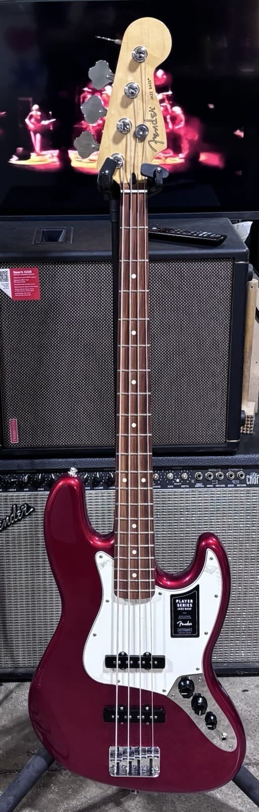Fender Player Series Jazz Bass 4-String RH Solid Body Electric Bass Red