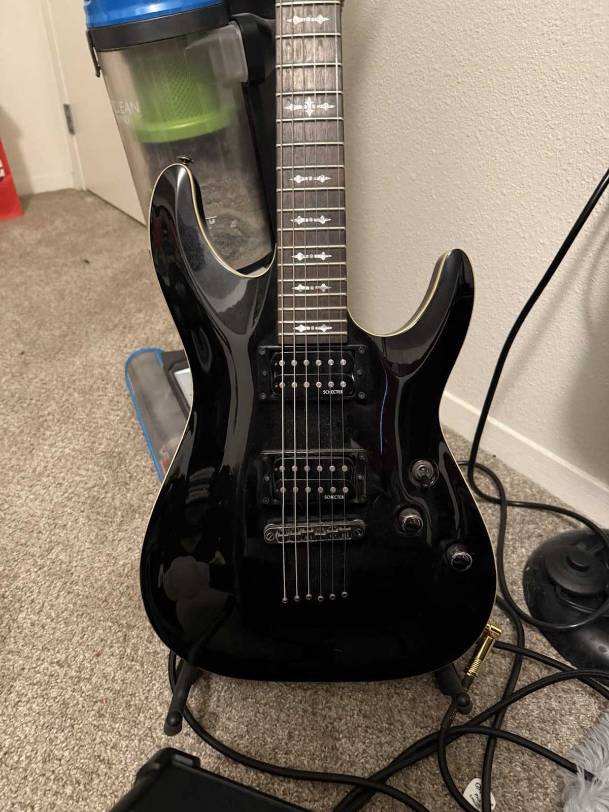 Schecter Omen-6 Electric Guitar Gloss Black