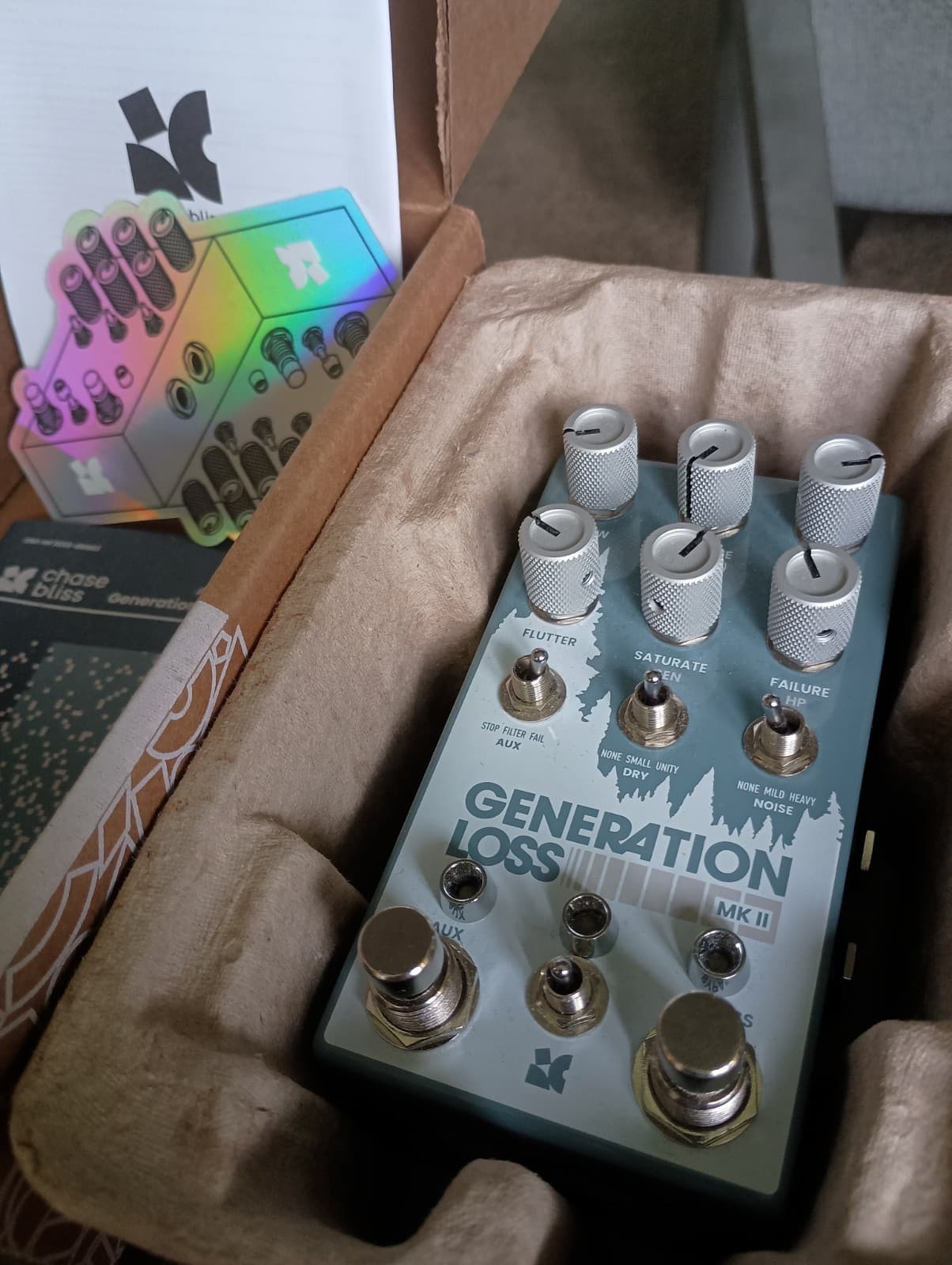 Chase Bliss Generation Loss MkII Digital Guitar Effects Pedal