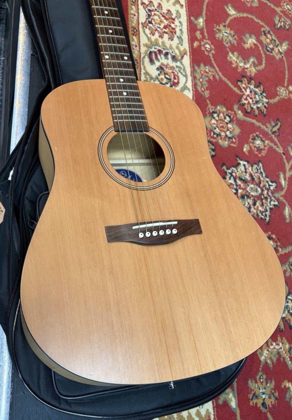 Seagull S6 Collection 1982 Dreadnought Acoustic Guitar, Solid Cedar Top