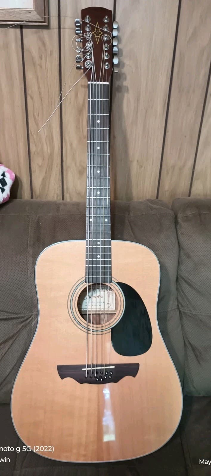 Alvarez RD20S12 12-String Acoustic Guitar Solid Spruce Top Regent...