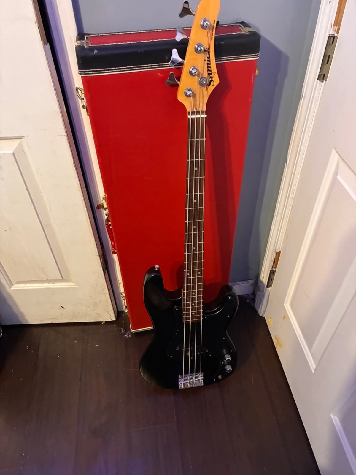 bass guitar 4 string samik p-bass