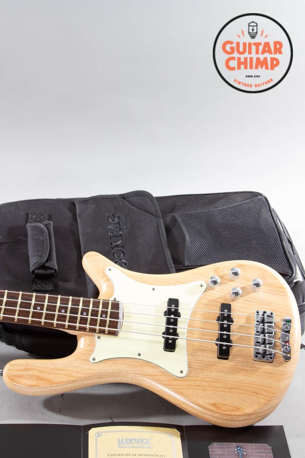 2022 Warwick German Pro Series Streamer CV 4 – Natural Satin | Made in Germany |