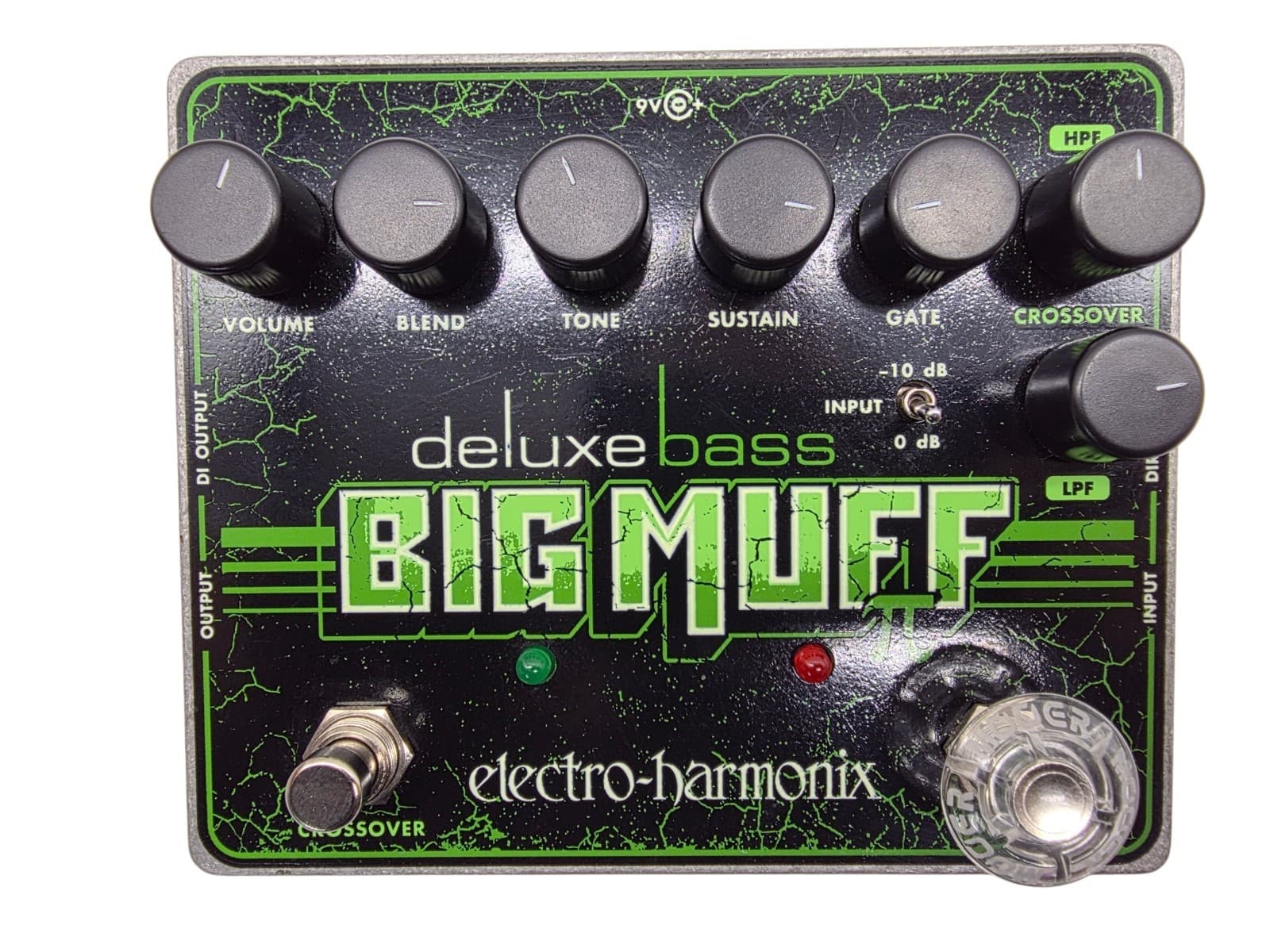 Electro-Harmonix EHX Deluxe Bass Big Muff Pi Fuzz Guitar Effects Pedal Tested