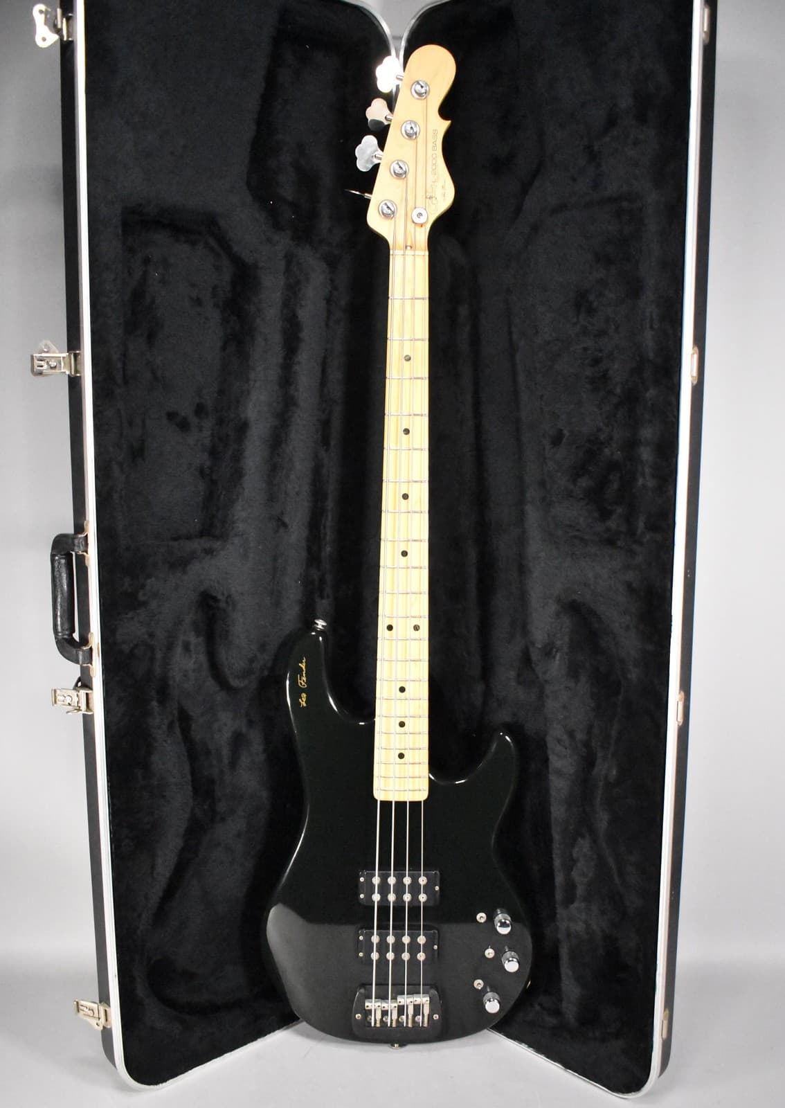 c. 1989/90 G&L L-2000 Bass Ltd Ed Leo Fender Signature | Dark Green W/OHSC